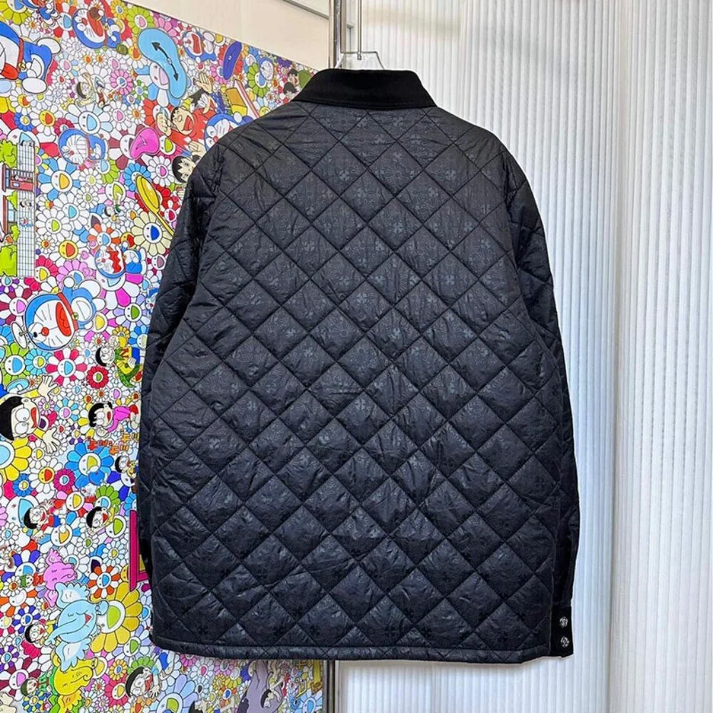 Chrome Hearts Men's Lapel Puffer Jacket - Picture 2 of 9